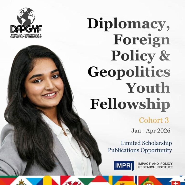 Fellows list & Details: DFPGYF Diplomacy, Foreign Policy & Geopolitics Youth Fellowship- Cohort 3.0 3 WhatsApp Image 2025 11 25 at 15.41.23 35ca60d4