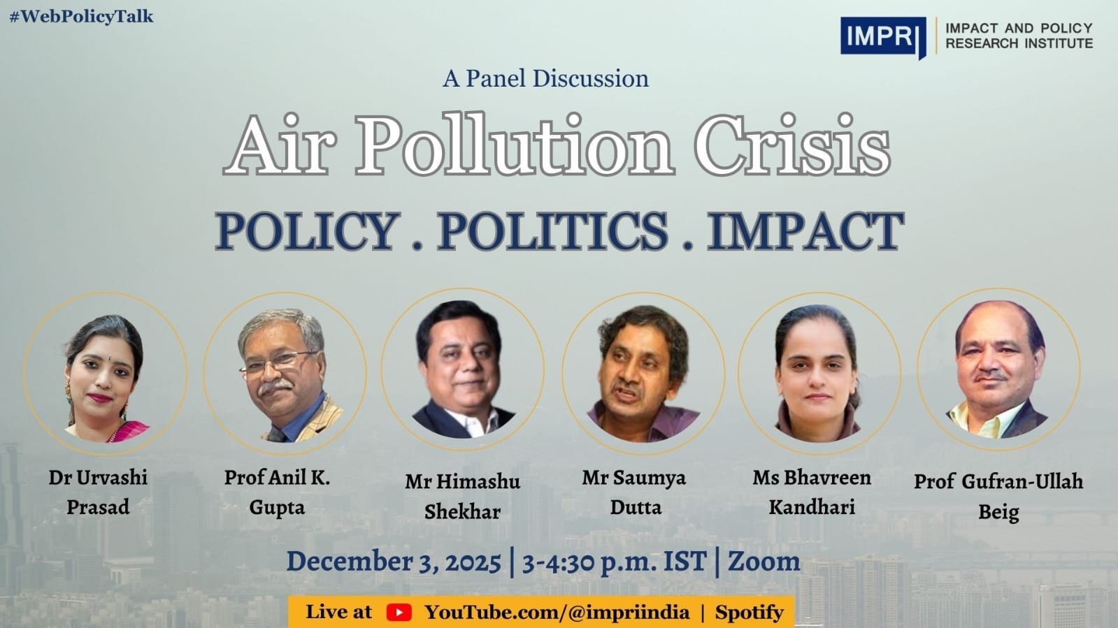 Air Pollution Crisis: Policy, Politics, Impact