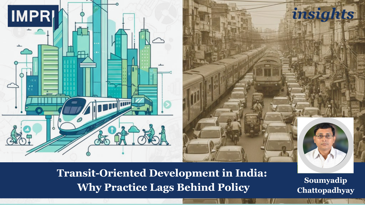 Transit-oriented Development can curb India's urban dysfunctions by integrating land use with transport, but fragmented governance, weak execution, and poor planning hinder its transformative potential.