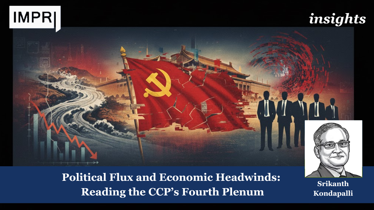 Center for the Study of Finance and Economics (CSFE) 5 Political Flux and Economic Headwinds: Reading the CCP’s Fourth Plenum
