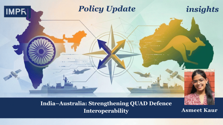 India–Australia: Strengthening QUAD Defence Interoperability