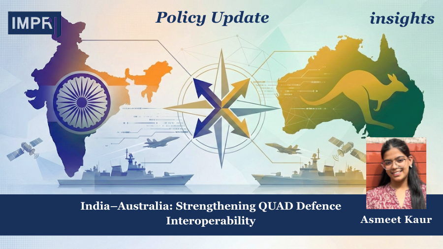 India–Australia: Strengthening QUAD Defence Interoperability