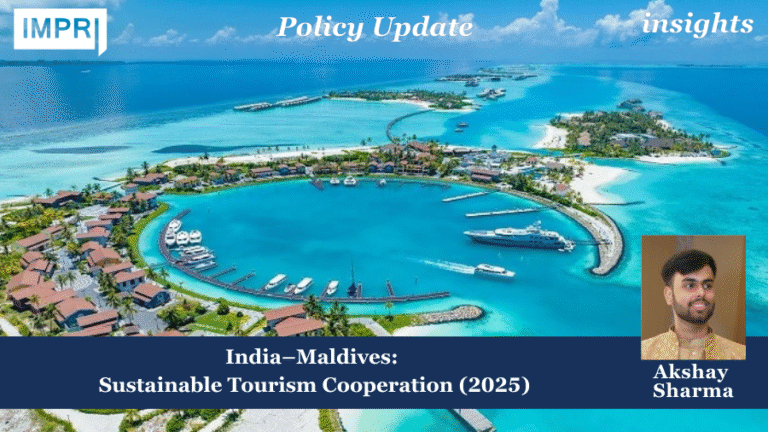 India–Maldives: Sustainable Tourism Cooperation (2025) 2 Tourism