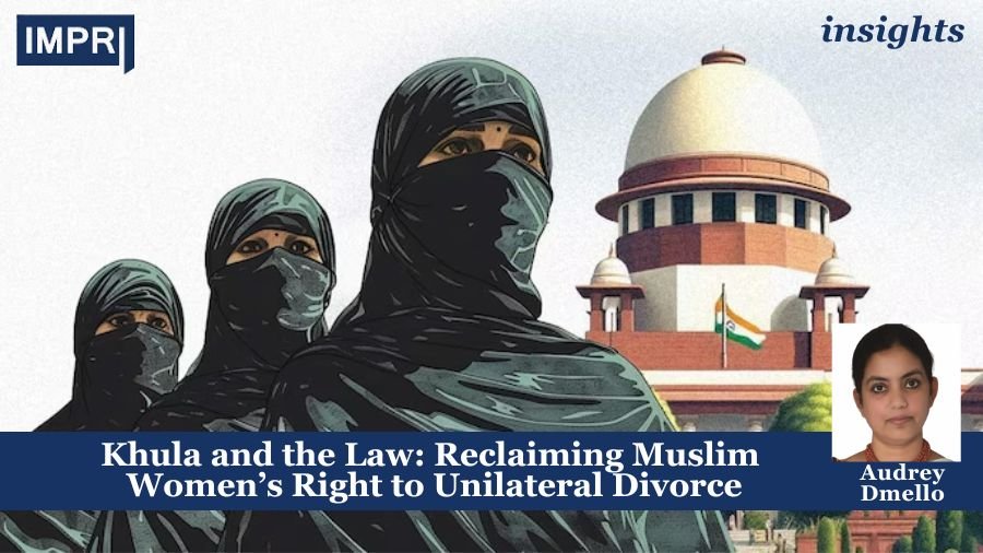 Gender Impact Studies Center (GISC) 5 Khula and the Law: Reclaiming Muslim Women’s Right to Unilateral Divorce