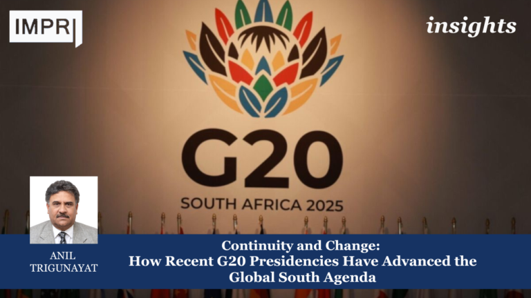 Continuity and Change: How Recent G20 Presidencies Have Advanced the Global South Agenda 1 Copy of Insights 3 1
