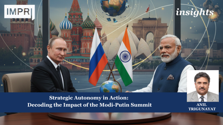 Strategic Autonomy in Action: Decoding the Impact of the Modi-Putin Summit 4 Putin