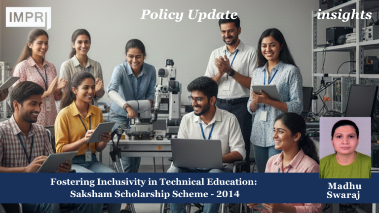 Fostering Inclusivity in Technical Education: Saksham Scholarship Scheme (2014) 6 Scholarship
