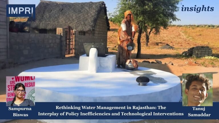 Rethinking Water Management in Rajasthan: The Interplay of Policy Inefficiencies and Technological Interventions 5 Photo 17