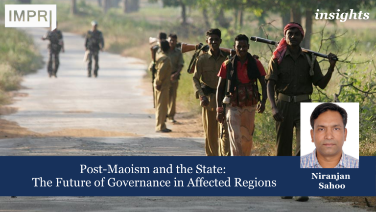 Post-Maoism and the State: The Future of Governance in Affected Regions 7 governance