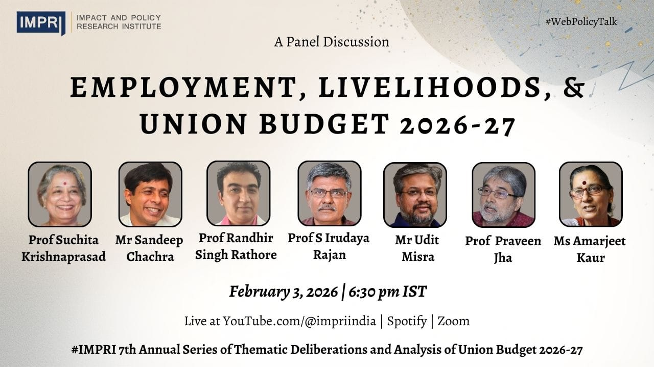 Employment, Livelihoods, and Union Budget 2026-27