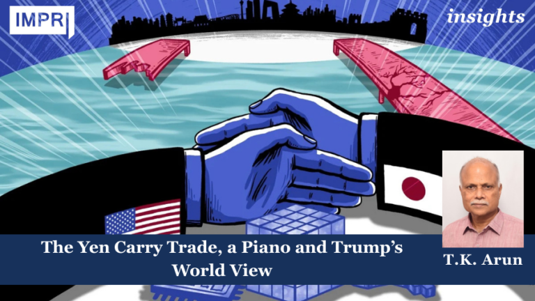 The Yen Carry Trade, a Piano and Trump’s World View 7 Financial Risk and Power Politics: The Yen Carry Trade in Trump’s Worldview
