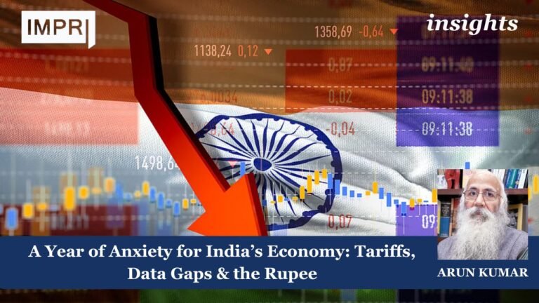 A Year of Anxiety for India's Economy: Tariffs, Data Gaps, and the Rupee 3 2