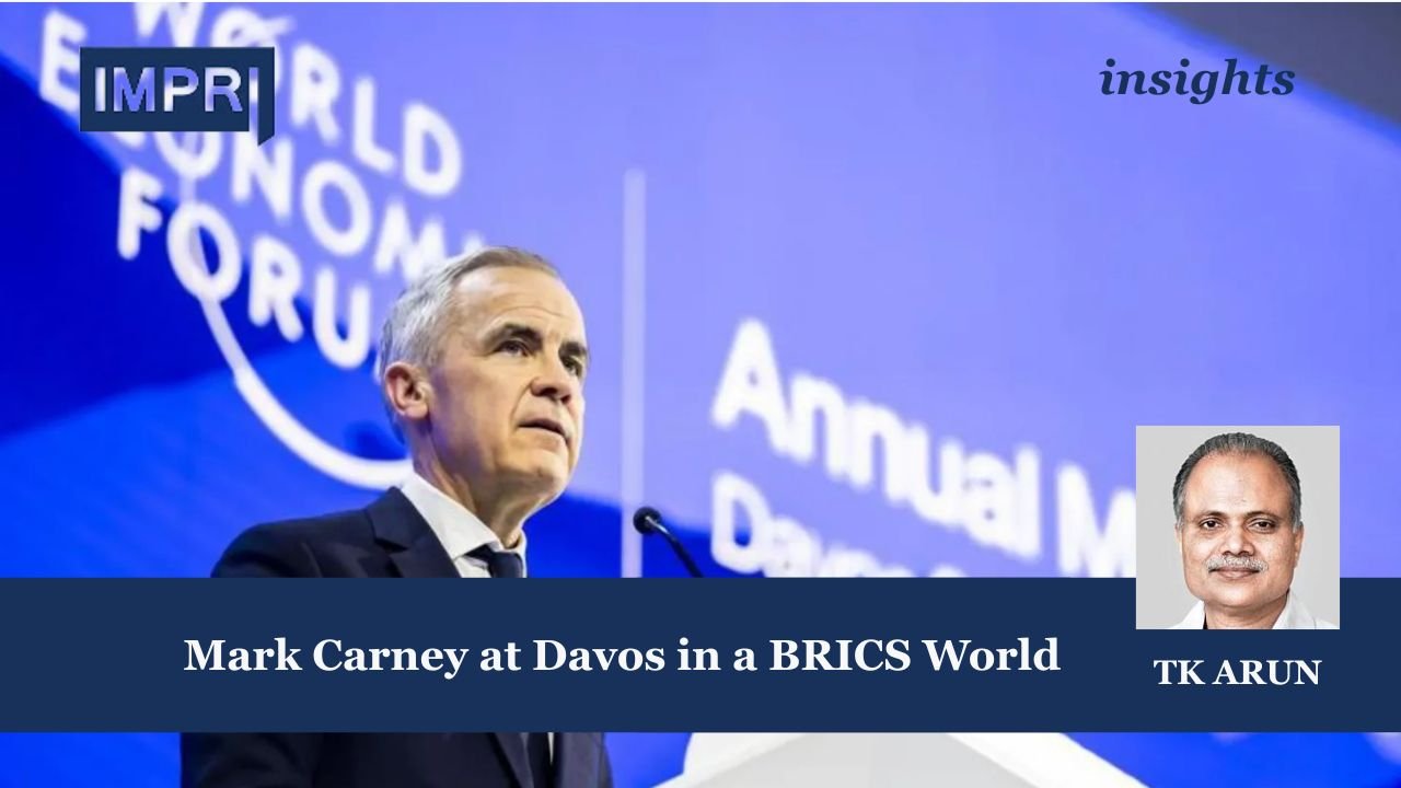 Mark Carney at Davos in a BRICS World