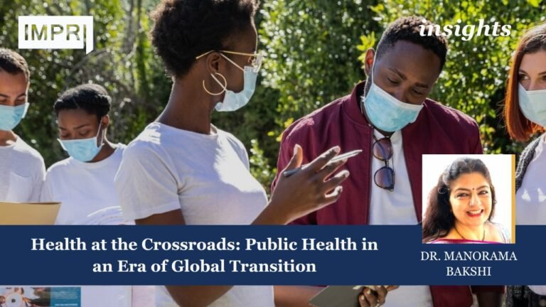 Health at the Crossroads: Public Health in an Era of Global Transition 1 Copy of Insights 8