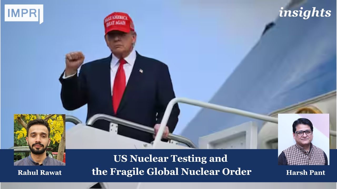 US Nuclear Testing and the Fragile Global Nuclear Order