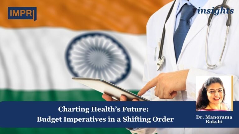 Charting Health’s Future: Budget Imperatives in a Shifting Order