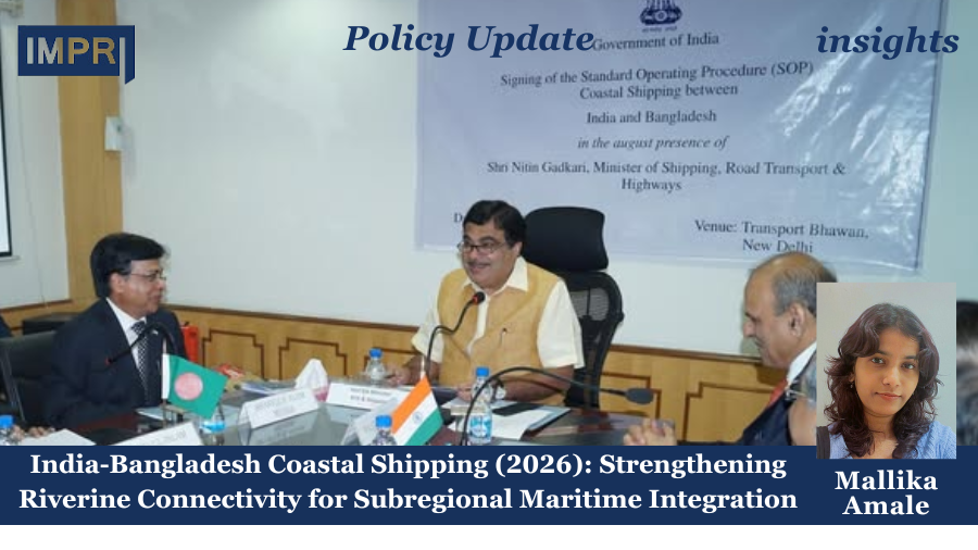 India-Bangladesh Coastal Shipping (2026): Strengthening Riverine Connectivity for Subregional Maritime Integration