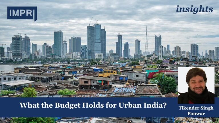 What the Budget Holds for Urban India? 4 Copy of Insights 3 2