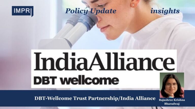 DBT Wellcome Trust PartnershipIndia Alliance